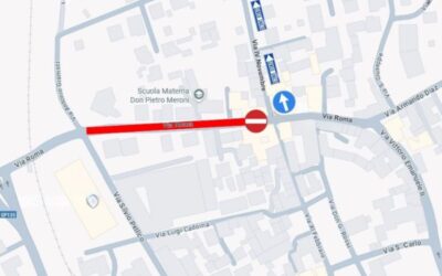 triuggio lavori viabilità via roma