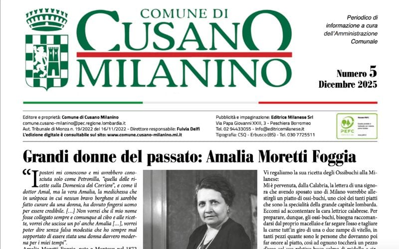 cusano notiziario dicembre 2025
