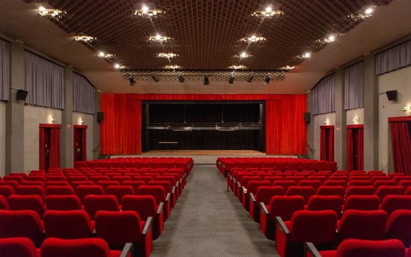 rho auditorium via meda