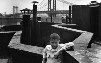 Walter Rosenblum, Boy on Roof, Pitt Street, N.Y.C., 1938