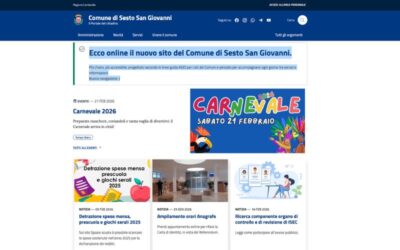 sesto nuovo sito web