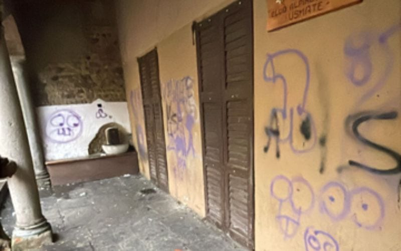 vandalismo usmate