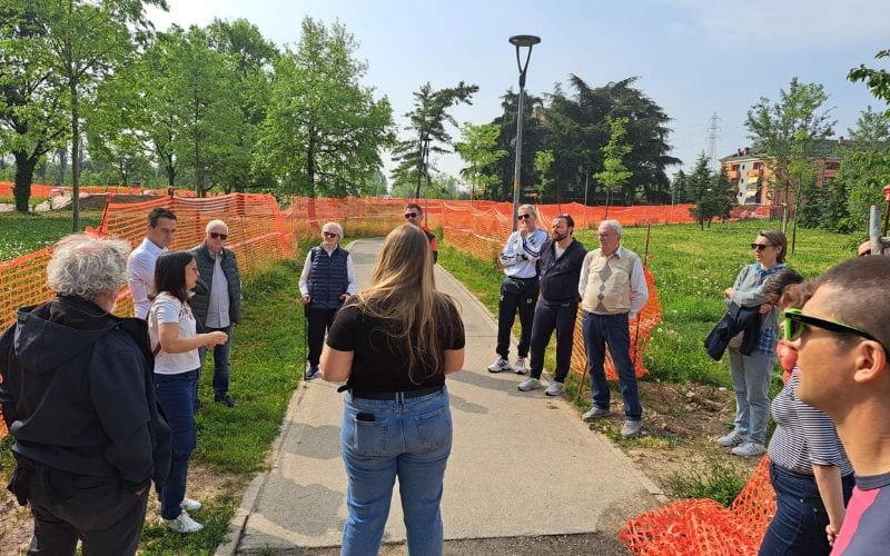 visita cantiere parco lucernate