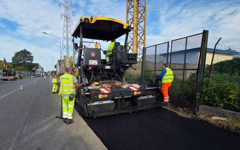 asfaltatura strade lavori