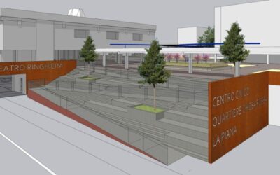 rendering piazza Fabio Chiesa