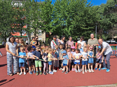 rho inaugurazione parco aldo moro