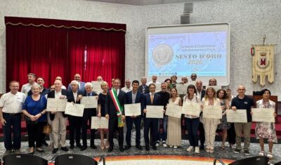 PREMIATI SESTO D'ORO 2026