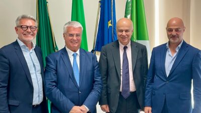 brianzacque e bea da sx Enrico Boerci - Riccardo Borgonovo - Edoardo Croci - Mario Carlo Novara