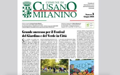 notiziario comunale cusano milanino giugno 2026