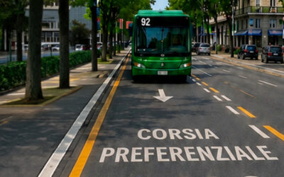 Corsia preferenziale linea 92