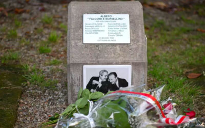 Milano targa Falcone Borsellino