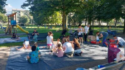 bresso nuovo cortile parco rivolta bambini