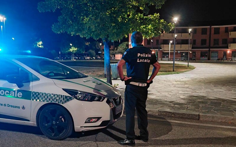 Controlli serali Polizia locale Dresano