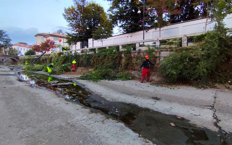 Monza Protezione Civile fiume Lambro