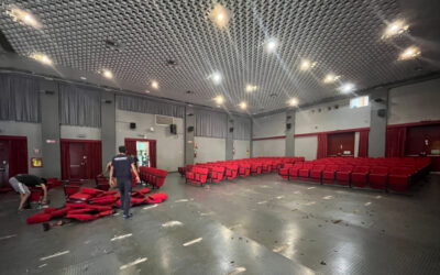 Sala rossa auditorium Padre Reina Rho