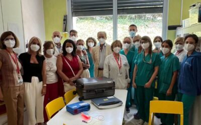Monza maria letizia verga donazione insieme ad andrea