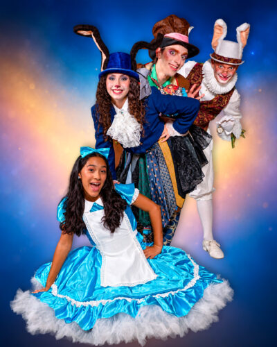 ALICE MUSICAL Alice Cappellaio Lepre Bianconiglio no logo