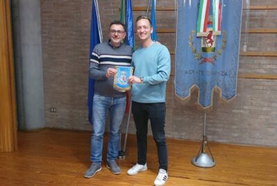 Agrate capitano luca pozzani frecce tricolori