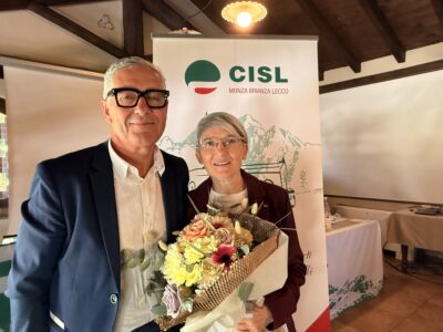 Annalisa caron nuova segreteria cisl monza