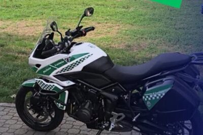 Cormano polizia moto