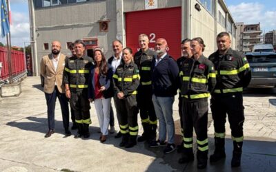 Melegnano vigili fuoco