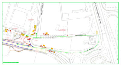 Sp45 layout di cantiere fiorbellina