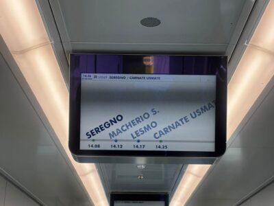 Treno seregno macherio lesmo carnate