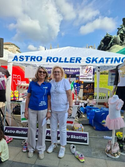Astro roller skating