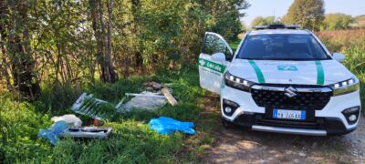 Polizia Locale Agrate Brianza Abbandono rifiuti