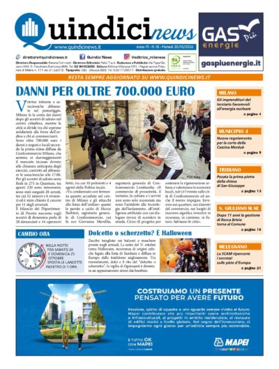 QUINDICI NEWS n. 18 2026 pdf cover