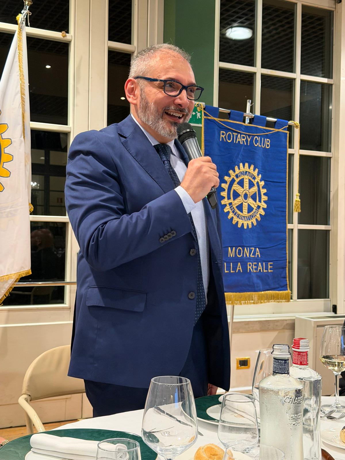 Rotary Monza Villa Reale Serata Berveglieri