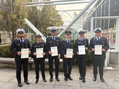 Polizia rho premiata a bologna