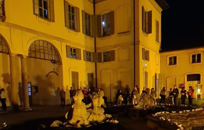 Villa burba illuminata